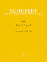 Lieder, Vol. 2 Vocal Solo & Collections sheet music cover